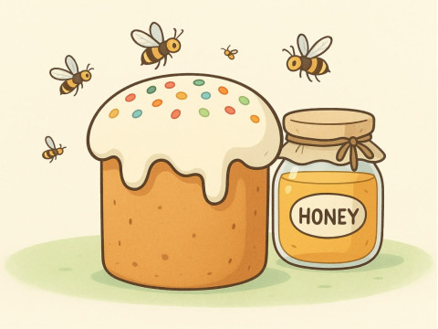 Рецепт медового кулича